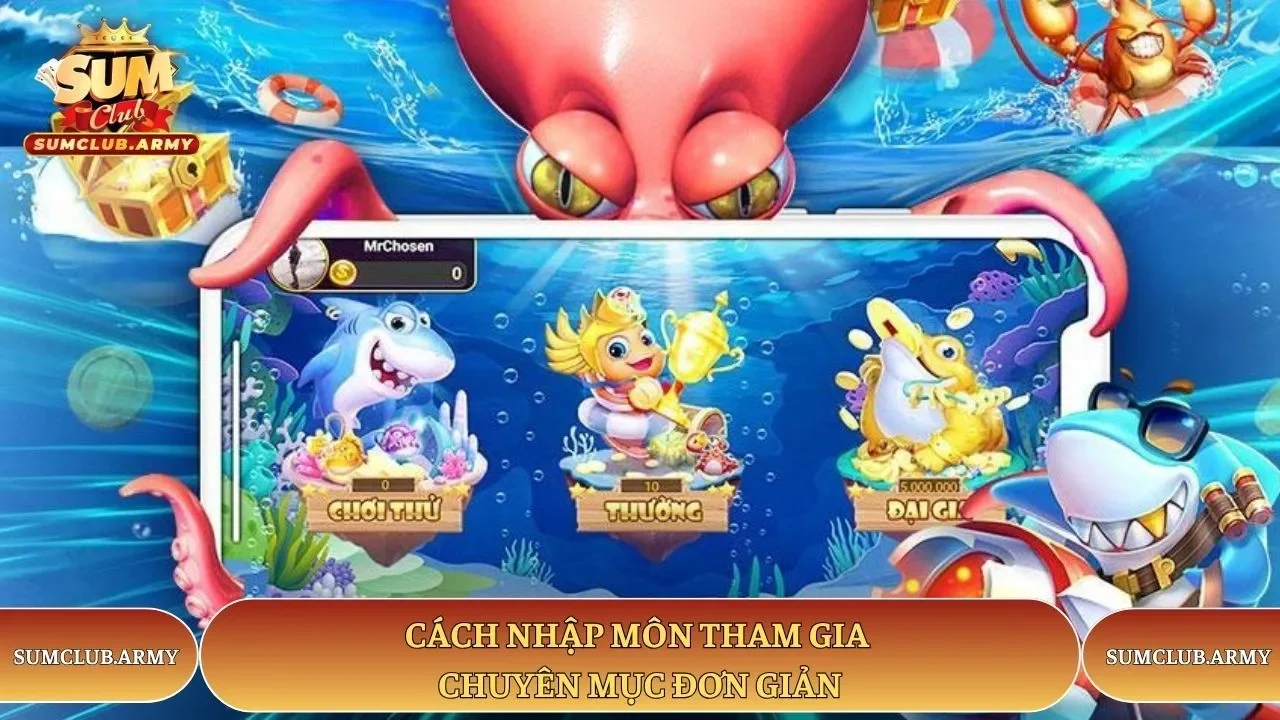 Cách nhập môn tham gia Sumclub chuyên mục đơn giản
