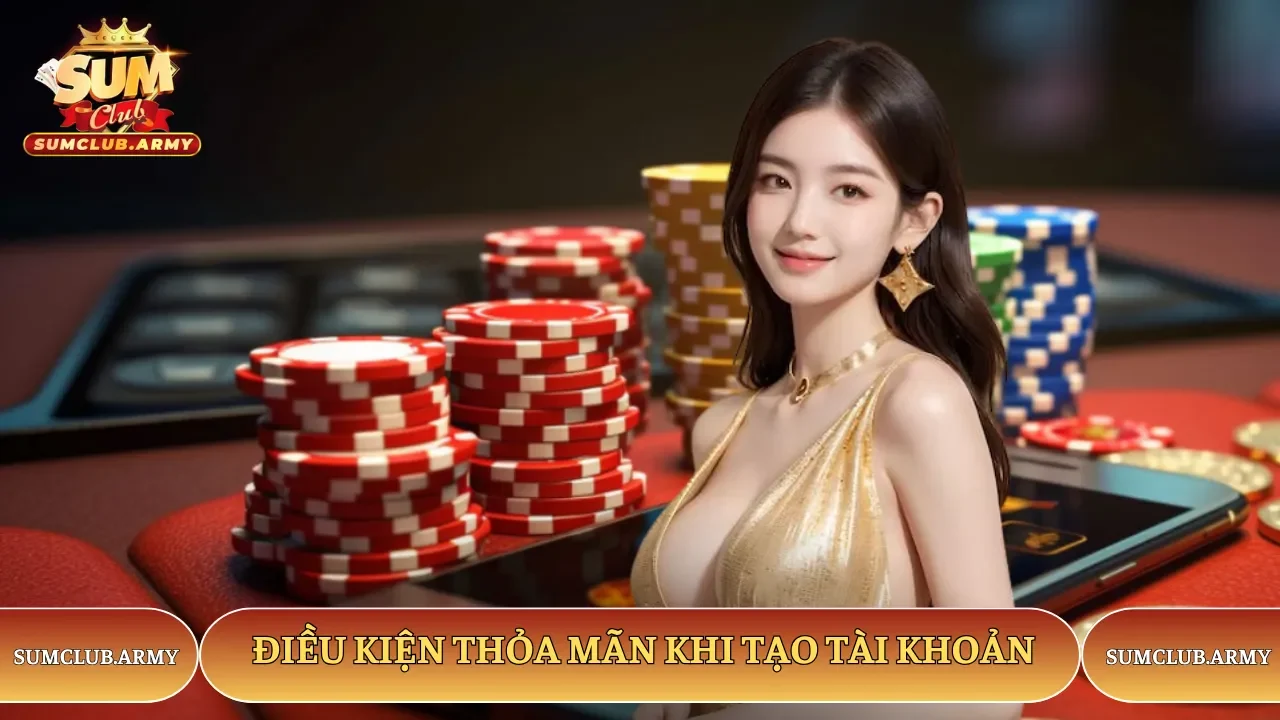 Điều kiện đáp ứng thực hiện khi tạo nick ID Sumclub