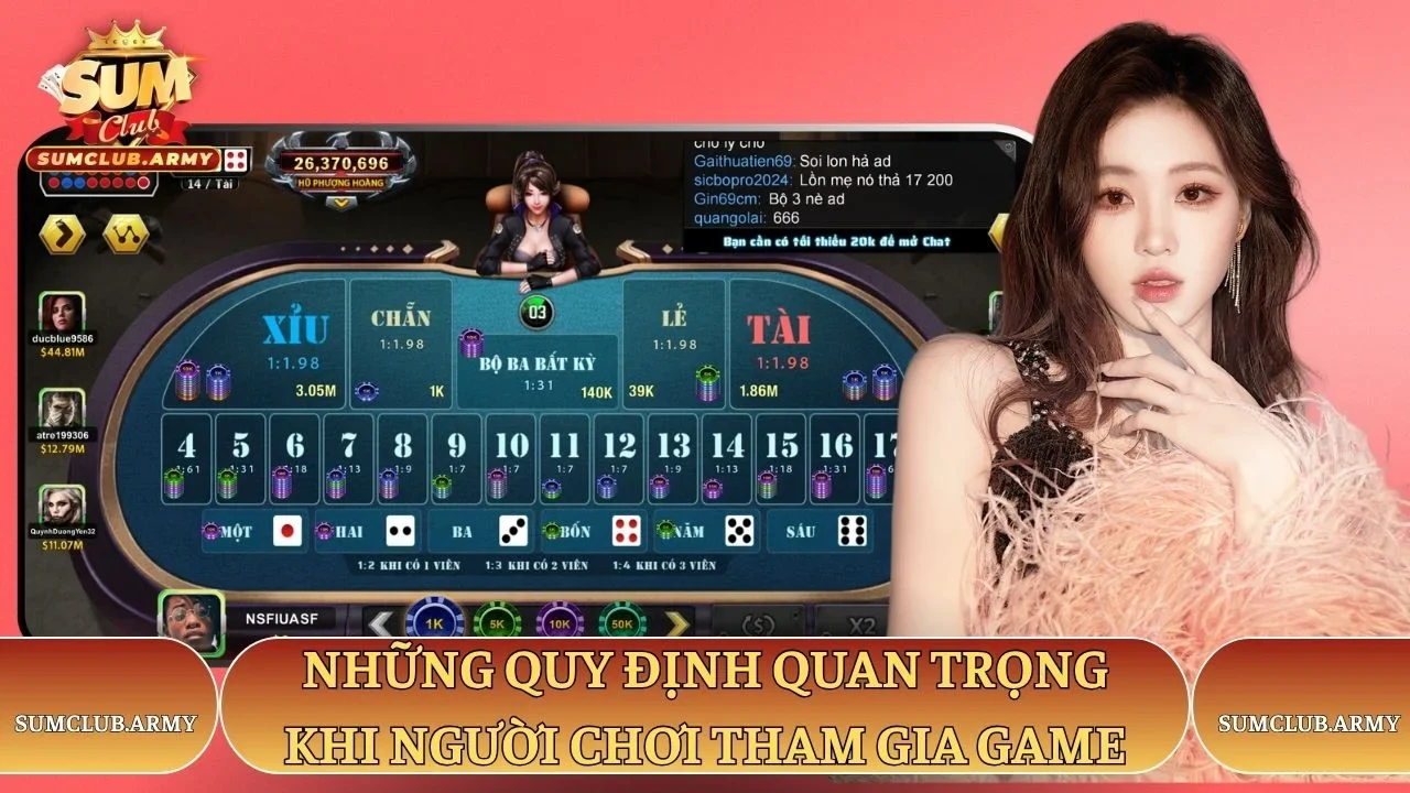 Những quy định quan trọng khi người chơi tham gia game Sumclub Những quy định quan trọng khi người chơi tham gia game Sumclub